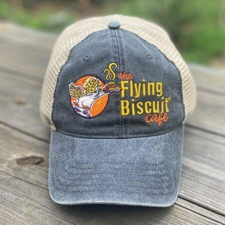 NEW Vintage Style Trucker Hat Flying Biscuit Retail